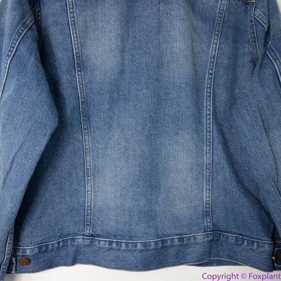NEW Madewell The Jean Jacket in Pinter Wash, 3X - Picture 10 of 16